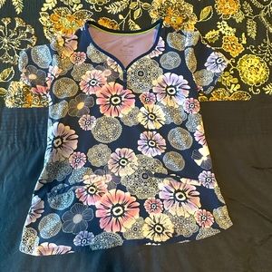 Healing hands scrub top